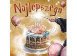Biglietto Di Compleanno Henry Magic Cake - Biglietto Elegante Con Goffratura