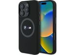 Bmw Bmhmp16X23Srok Iphone 16 Pro Max 6,9 Czarny/Nero Custodia Rigida M Silicone Anello Stampato Magsafe