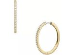 Orecchini A Cerchio Fossil Da Donna Ellis Pavé Glitz Metallo Color Oro JA7261710
