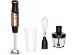 Tefal Frullatore A Mano 1000W 2Pcs Metalf. Mixb. Tritatutto Frullatore Bw-Rame