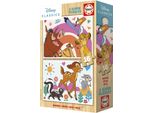 Educa Puzzle In Legno Re Leone E Bambi 2X16 Pezzi