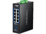 Trendnet TI-G5091 Trendnet 9-Port Industrial 2.5G Din-Rail Switch With 10G Sfp