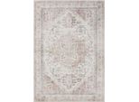 Tappeto Lavabile George Rosa/Beige 300X400 Cm Soggiorno Rettangolare Benuta