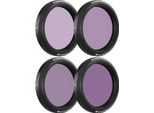 Freewell Set Of 4 Nd/Pl Filters For Dji Osmo Action 5 Pro