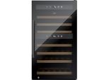 CASO Weinkühlschrank 726 WineExclusive 66 Smart, Energieeffizienz: G (A-G), schwarz, B:60cm H:103,5cm T:63,5cm, Weinkühlschränke
