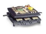 Steba Raclette "Rc 3 Plus", Schwarz, B:36Cm H:14Cm T:36Cm, Raclettes
