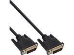 Inline® 17771P Cavo Di Collegamento DVI-D Premium, Digitale 24+1 Maschio/Maschio, Doppio Collegamento, 1 M