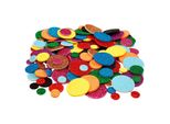 Creativ Company Cc Cerchi In Schiuma Eva Glitterati Multicolore 12-32 Mm 150 Pezzi