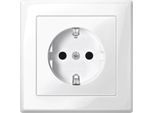 Presa Schuko Pws/Gl Piastra Di Copertura Completa - Presa MEG2300-1419