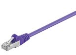 Goobay 93532 Cavo Patch Cat 5E, F/Utp, Viola, 5 M - Miscela Di Rame Cca