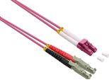 Roline Lwl-Kabel Duplex 50/125µM OM4, Lsh/Lc, Lsoh, Violett, 2 M