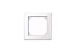 Merten 478125 Cornice M-SMART, A 1 Canale, Bianco Attivo Lucido