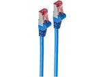 Cavo Patch Cat6A S/Ftp Pimf Blu Senza Alogeni 1,5 M