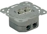 Value Presa Stp Cat. 6A Da Incasso, 2 Connettori, Verticale, Bianco (25.99.8491)