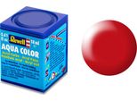 Revell 36332 Aqua Rosso Vivo, Seta Opaca