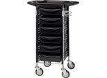 Carrello "Profi"", Nero Comair Stapelboy ""Profi"" Lxhxt 42 X 38,5 X 92 Cm, Nero"