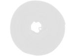 Inline® 59934W Fascetta, Nastro In Velcro 16 Mm, Bianco, 10 M
