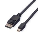 Cavo Displayport Roline, Dp St - Mini Dp St, Nero, 5 M