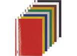 Herlitz Schnellhefter, Din A4, Aus Pp-Folie, Farbig Sortiert