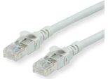 Roline - Cavo Patch - Da RJ-45 (M) A RJ-45 (M) - 20 M - Sftp, Pimf - Cat 6 - Senza Alogeni, Stampato, A Trefoli - Grigio