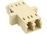Inline® 89989K Accoppiamento In Fibra Ottica, Lc/Lc Duplex, Multimodale, Beige, Manicotto In Ceramica, Per Installazione
