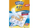 Swirl R 27 Micropor Original: 4 Sacchetti Per Aspirapolvere In Micropile Di