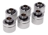 Alphacool 17388 - Nichel - Argento - Femmina - 23 Mm - 2,3 Cm - 247 G