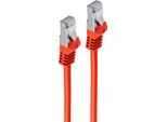 Shiverpeaks BASIC-S U/Ftp Cavo Patch Piatto Cat. 6A 5,00 M Rosso