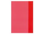 Herlitz Heftschoner Din A4, Pp, Transparent-Rot