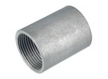 25 Pezzi Manicotto Filettato Per Tubi D'acciaio SM-E-V, Zincato, Ø Mm - Inch 40 Mm 20450040