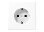 Presa Di Corrente Schuko Bianco Alpino Ls 1520 N Ww (LS1520NWW)