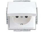 Busch-Jaeger Inserto Presa Schuko Con Coperchio Incernierato Busch-Balance Si 2CKA002013A5384 20 EUKB-914