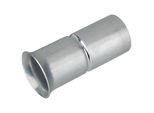 Manicotto Terminale Ad Innesto In Alluminio Per Tappo In Alluminio-Es - Tubo Di Uscita Finale Aes Da 40 Mm-...
