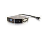 C2G 80929 Mini Displayport Vga + Hdmi + Dvi Cavo Video E Adattatore Nero