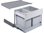 Cestino Hailo 3644801 Tr Swing M Tandem Salvaspazio S-Plus 18 + 12 Litri
