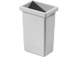 Cestino Interno Hailo 1102429 Grigio Chiaro 2,5 Litri 155 X 110 X 220 Mm