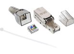 Inline® Connettore RJ45 Cat. 6A 500Mhz, Montaggio Rapido, Schermato