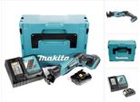 Makita Djr 183 RY1J Sega Circolare A Batteria 18V + 1X Batteria 1,5Ah + Caricabatterie + Makpac