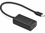 UMP-HDMI4K Adattatore Da Usb Type-C A HDMI4K Nero Cavo Da 20 Cm