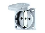 Mennekes Presa Schuko Da Superficie Grigio 16A 2P+T 230V IP54 Terminale A Vite