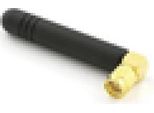 Allnet ALL-ANT24-OMNI-RSMA Stub, 2 Dbi, 2,4 Ghz, Antenna Omnidirezionale, RP-SMA, Per Interno, Nero