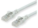 Roline - Cavo Patch - RJ-45 (M) Bis RJ-45 (M) - 20 M - Utp - Cat 6A - Alogenato, Geformato, Verseilt - Grau (21.15.270