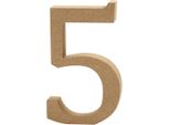 Creativ Company Numero 5 Mdf 8Cm, 1.