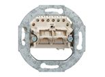 Scatola Di Connessione Uae 2X8 (8)Up 0 - 2X RJ45 8 (8) Uscita Dati Cat.3 Bianco Uae 2X8(8)Up 0