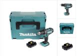Trapano Avvitatore A Batteria Makita Ddf 482 Y1J 18V 62Nm In Makpac + 1X Batteria 1,5 Ah