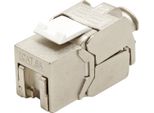 Value Connettore Keystone Cat. 6A, Schermato, 180°, Coperchio, Montaggio Senza Attrezzi (26.99.0378)