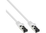 Inline - Cavo Patch - Da RJ-45 (M) A RJ-45 (M) - 10,0 M - Sftp, Pimf - Cat 8,1 - Senza Alogeni, Rotondo - Bianco (78800W)
