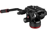 Testa Per Treppiede Manfrotto 504X Alluminio Nero 1/4, 3/8" Fluido"