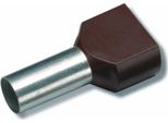 Ghiera Cimco A Due Fili 1,5 Mm² 8 Mm Parzialmente Isolata Nero 18 2470 100 Pz