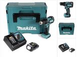 Makita Ddf 459 Y1J Trapano Avvitatore A Batteria 18V In Valigetta Makpac + 1X Batteria 1,5 Ah + Caricatore
